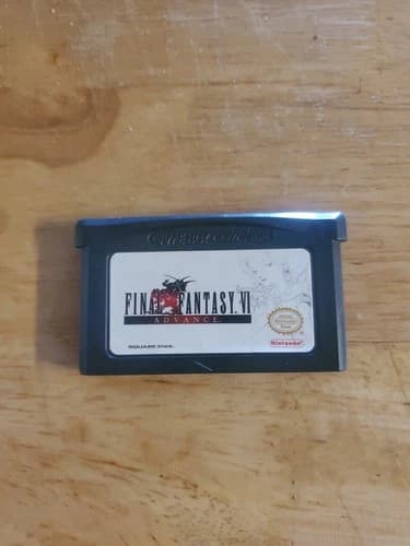Final Fantasy VI Advance (Nintendo Game Boy Advance, 2007) playing purpose only