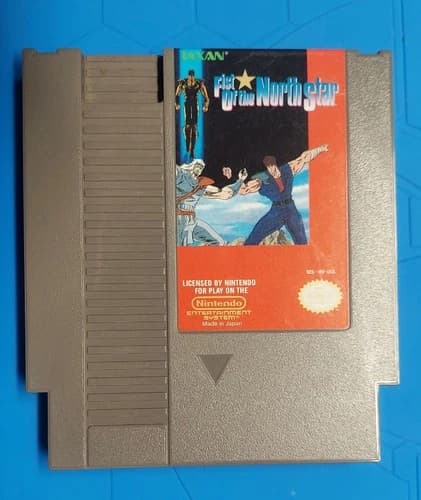 NES Fist Of The North Star CARTRIGE ONLY TESTED & WORKING Nintendo Hokuto no Ken