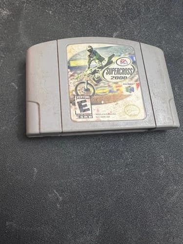 Supercross 2000 for Nintendo 64 N64 - Cartridge Only, Tested And Working