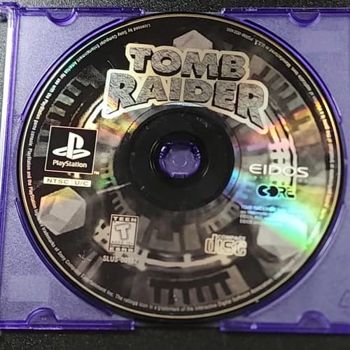 Tomb Raider 1 (PlayStation 1 PS1) Greatest Hits Disc Only TESTED