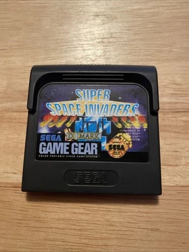 Super Space Invaders (SEGA Game Gear) Authentic Cart Only