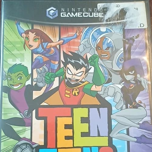 THQ Teen Titans Nintendo GameCube Action Adventure E10+ NTSC Manual Complete