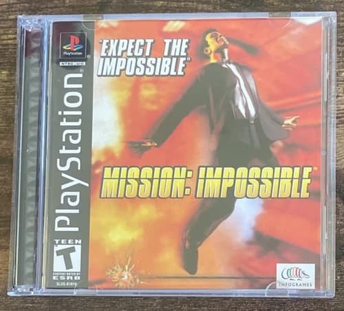 Mission Impossible Sony PlayStation 1 PS1 Video Game Complete F0144