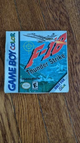 F-18 Thunderstrike (Nintendo Game Boy Color, 2000)