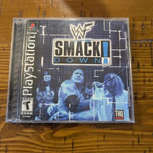 WWF SmackDown (Sony PlayStation 1) PS1 CIB Complete