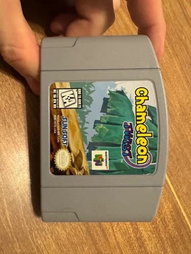 Chameleon Twist (Nintendo 64, 1997) N64 authentic RARE video game cart only CT