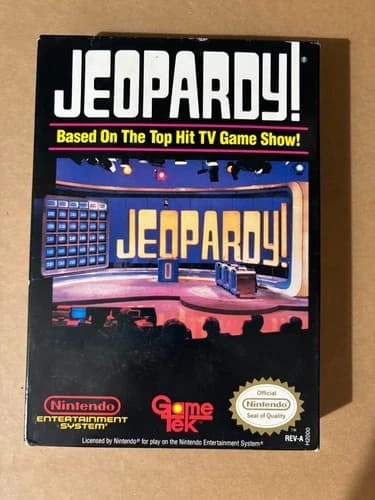 Nintendo NES Jeopardy Complete CIB