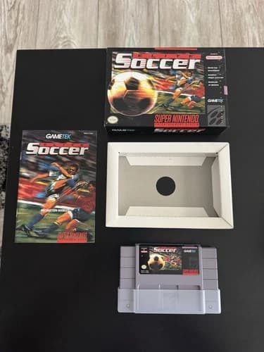 SNES Elite Soccer CIB (Super Nintendo Entertainment System, 1994)