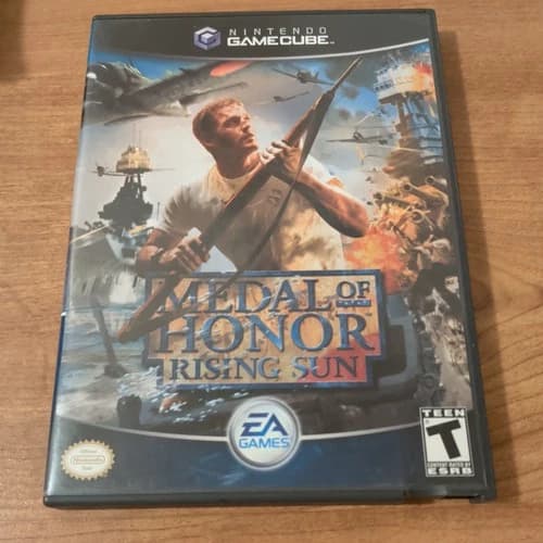 Medal Of Honor Rising Sun Nintendo Gamecube Complete