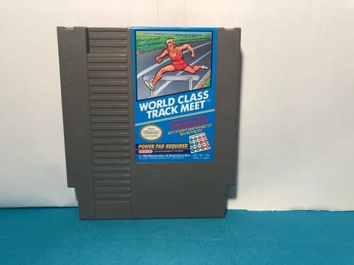 World class track meet NES NES-WT-USA