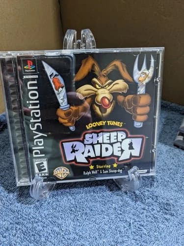 Looney Tunes: Sheep Raider (Sony PlayStation 1, 2001) CIB Complete W/ Manual
