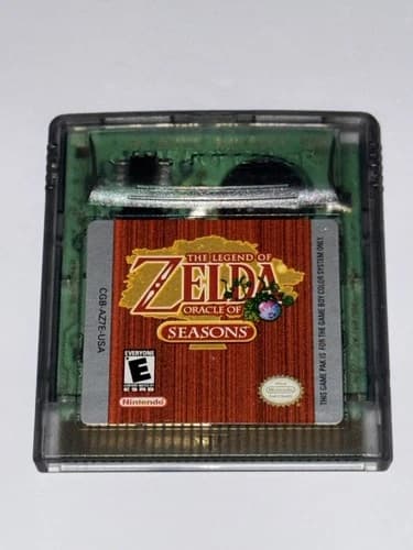 The Legend of Zelda Oracle of Seasons (Gameboy Color GBC, 2001) Tested And Saves