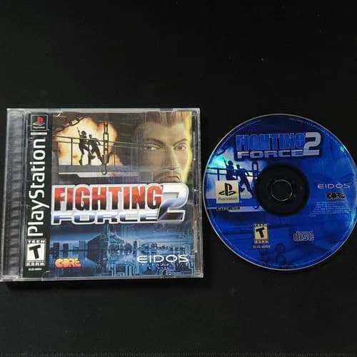 Fighting Force 2 - Sony Playstation 1 PS1 - Complete In Box CIB