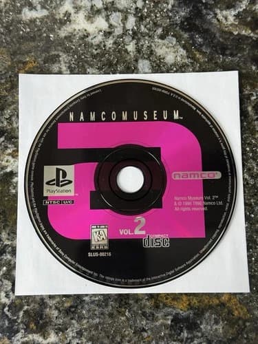 Namco Museum Vol. 2 (Sony PlayStation 1, PS1) DISC ONLY | VERY RARE!!