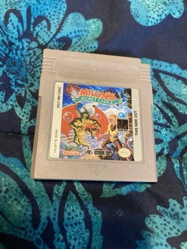 Milon's Secret Castle Game Nintendo Game Boy Tested