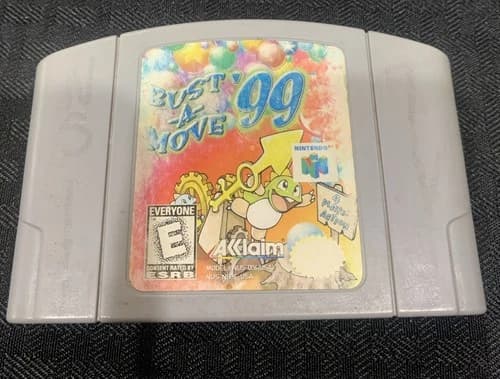Bust-A-Move '99 For Nintendo 64 N64 Authentic
