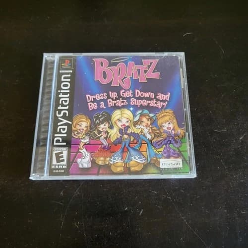 PS1 Bratz Dress Up Get Down Playstation 1 CIB Complete Game w/ Manual