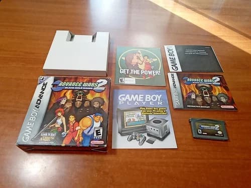 CIB Advance Wars 2: Black Hole Rising (Game Boy Advance GBA, 2003) *TESTED*
