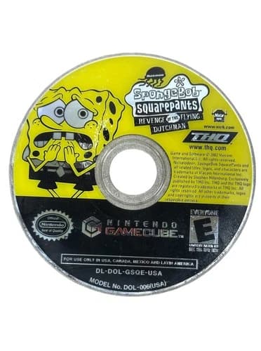 SpongeBob SquarePants: Revenge of the Flying Dutchman (Nintendo GameCube, 2002)