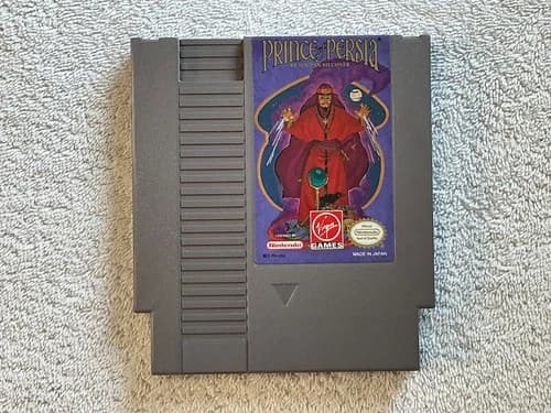 Prince of Persia (Nintendo NES, 1989) Authentic Cartridge Only