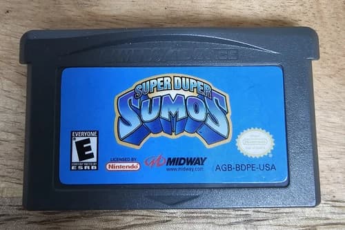 Super Duper Sumos (Nintendo Game Boy Advance, 2003) Cartridge Only - Tested