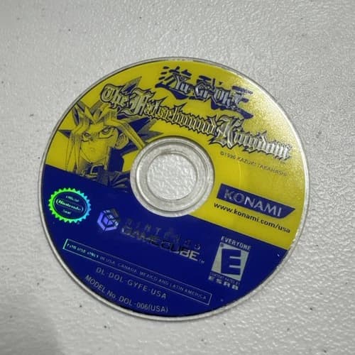 Yu-Gi-Oh The Falsebound Kingdom - Nintendo GameCube (2003) Disc Only- Tested