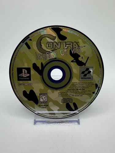 Sony PlayStation 1 PS1 Disc Only TESTED Contra: Legacy of War