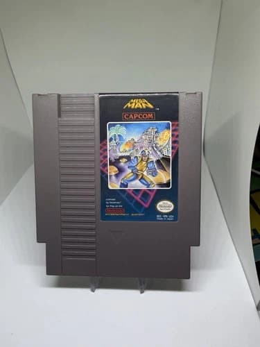 Mega Man NES Nintendo Authentic Tested Capcom Cartridge Only