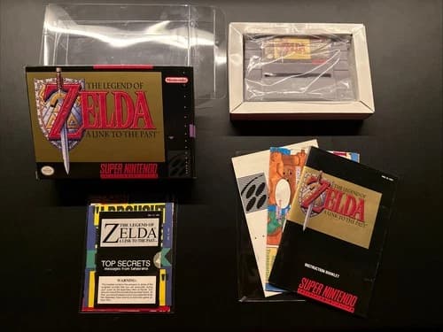 The Legend of Zelda: A Link to the Past (Nintendo SNES, 1992) Complete CIB