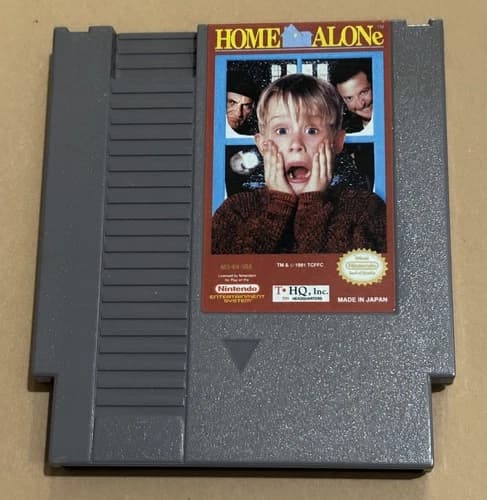 Nintendo NES Home Alone (Cleaned, Tested & Working)