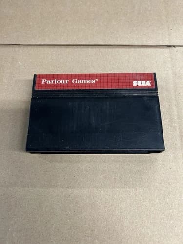 Parlour Games Sega Master System Game Only!