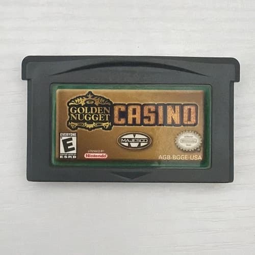 Golden Nugget Casino GBA (Game Boy Advance, 2004) [Cart Only] Tested