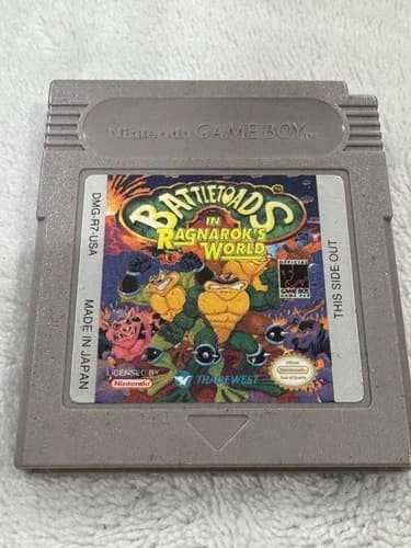 Battletoads in Ragnarok's World Nintendo Game Boy Authentic Tested