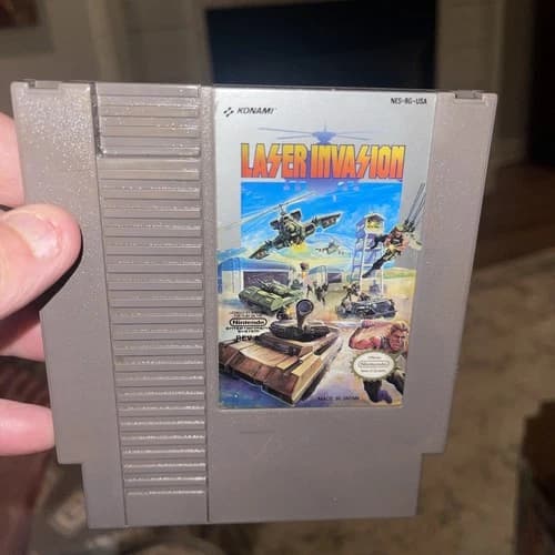 Laser Invasion (Nintendo Entertainment System) NES Cartridge Tested Free Ship
