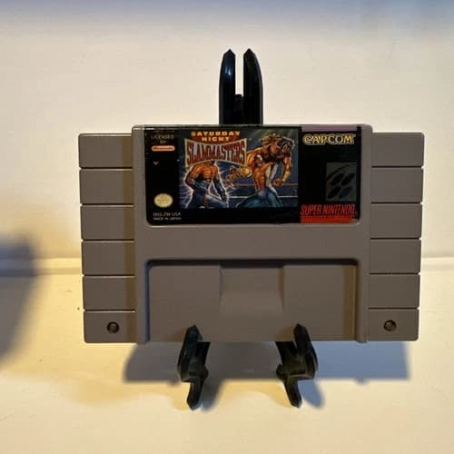 Saturday Night Slammasters (Super Nintendo SNES, Vintage Video game)