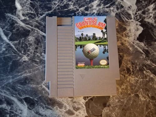 Golf Grand Slam Nintendo NES Authentic Tested Contacts Cleaned