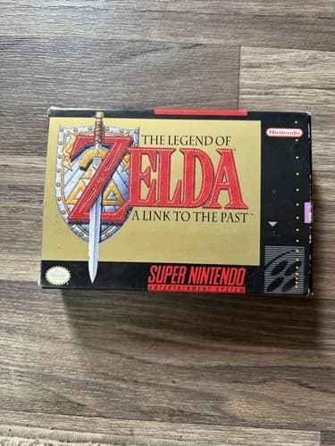 The Legend of Zelda: A Link to the Past (SNES) CIB Complete In Box Authentic