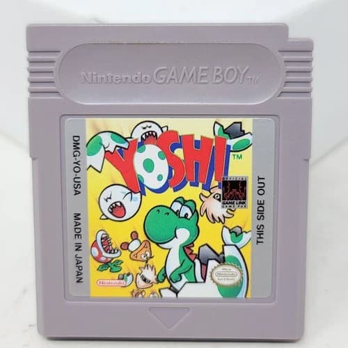 Yoshi (Nintendo Game Boy, 1992) Authentic Tested Working
