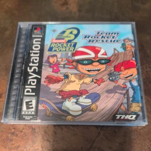 Rocket Power Team Rocket Rescue PlayStation PS1 Complete Tested and Working