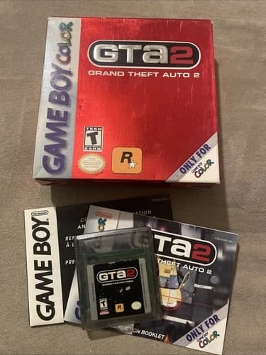 Grand Theft Auto 2 (Game Boy Color | GBC) Authentic