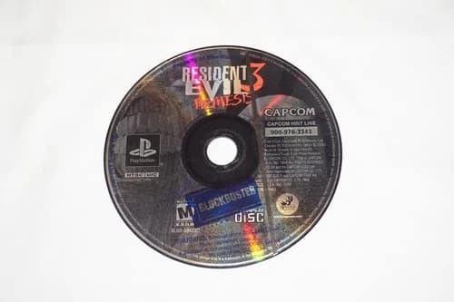 Resident Evil 3 Nemesis (Sony Playstation 1 ps1) Disk Only