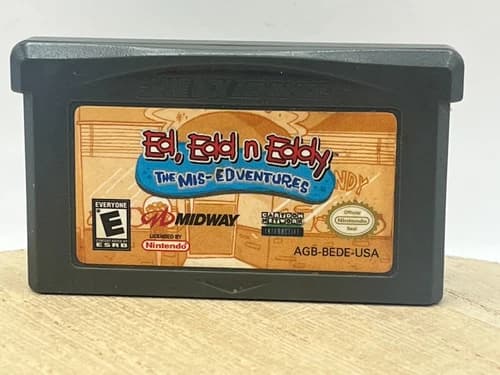 Ed, Edd n Eddy: The Mis-Edventures (Nintendo Game Boy Advance, 2005) Tested