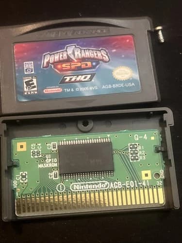 Power Rangers SPD (Nintendo Game Boy Advance, 2004) Cartridge Only Authentic GBA