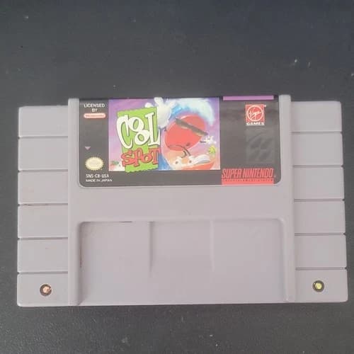 Virgin Games Cool Spot Super Nintendo Entertainment System SNES (1992) NTSC-U/C