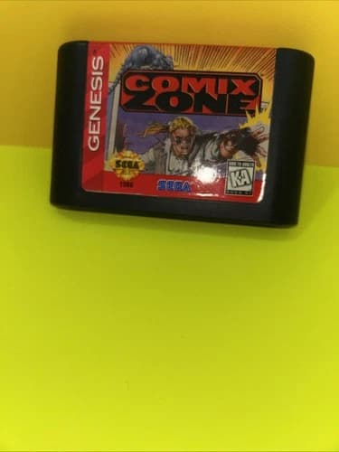 Comix Zone (Sega Genesis, 1995) Loose Tested