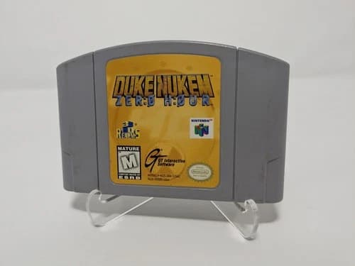 Duke Nukem Zero Hour N64 Nintendo 64 Authentic Tested Fast Free Shipping