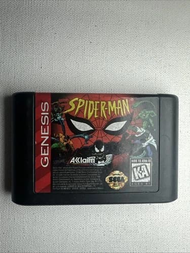Spider-Man the Animated Series (Sega Genesis, 1994) Game Only