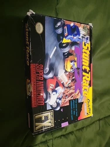 Stunt Race Fx Cib Snes Manual Inserts