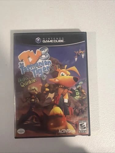 Ty the Tasmanian Tiger 3: Night of the Quinkan Nintendo GameCube 2005 Complete