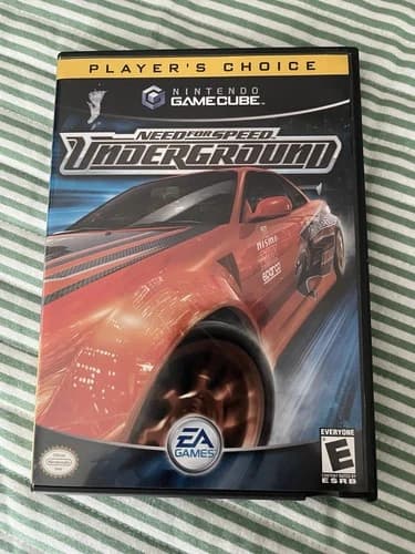 Need for Speed Underground Nintendo GameCube Complete CIB w Manual